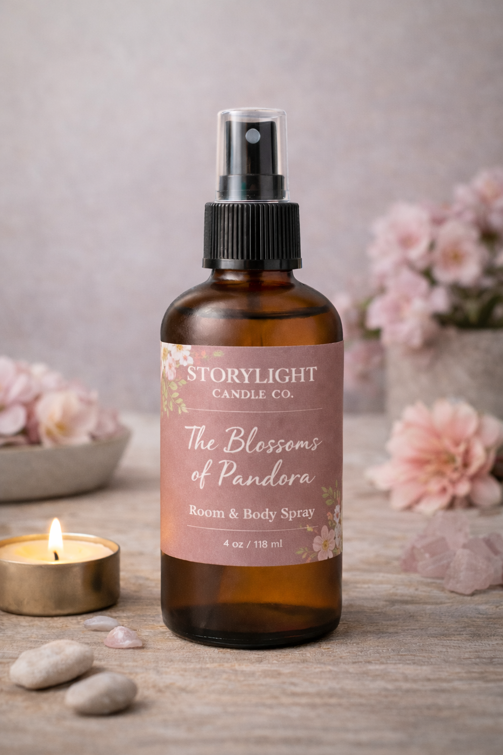 Pandora Bloom - 4oz. - Premium Room and Body Spray