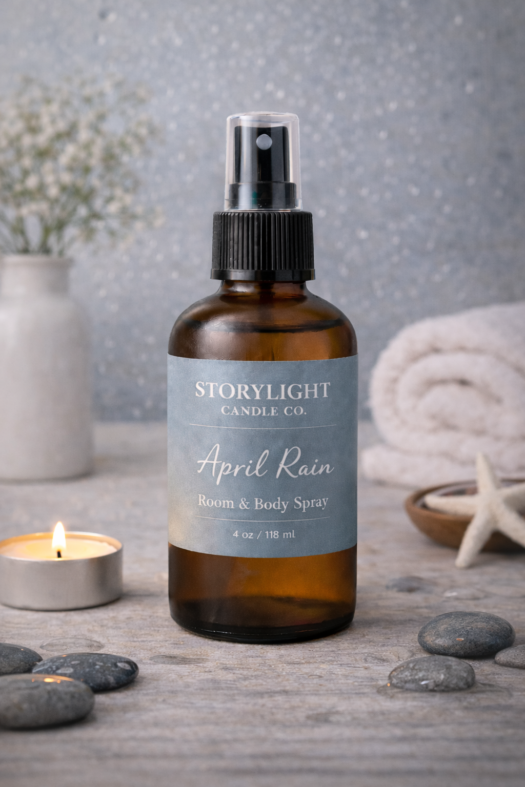 April Rain - 4oz. - Premium Room and Body Spray