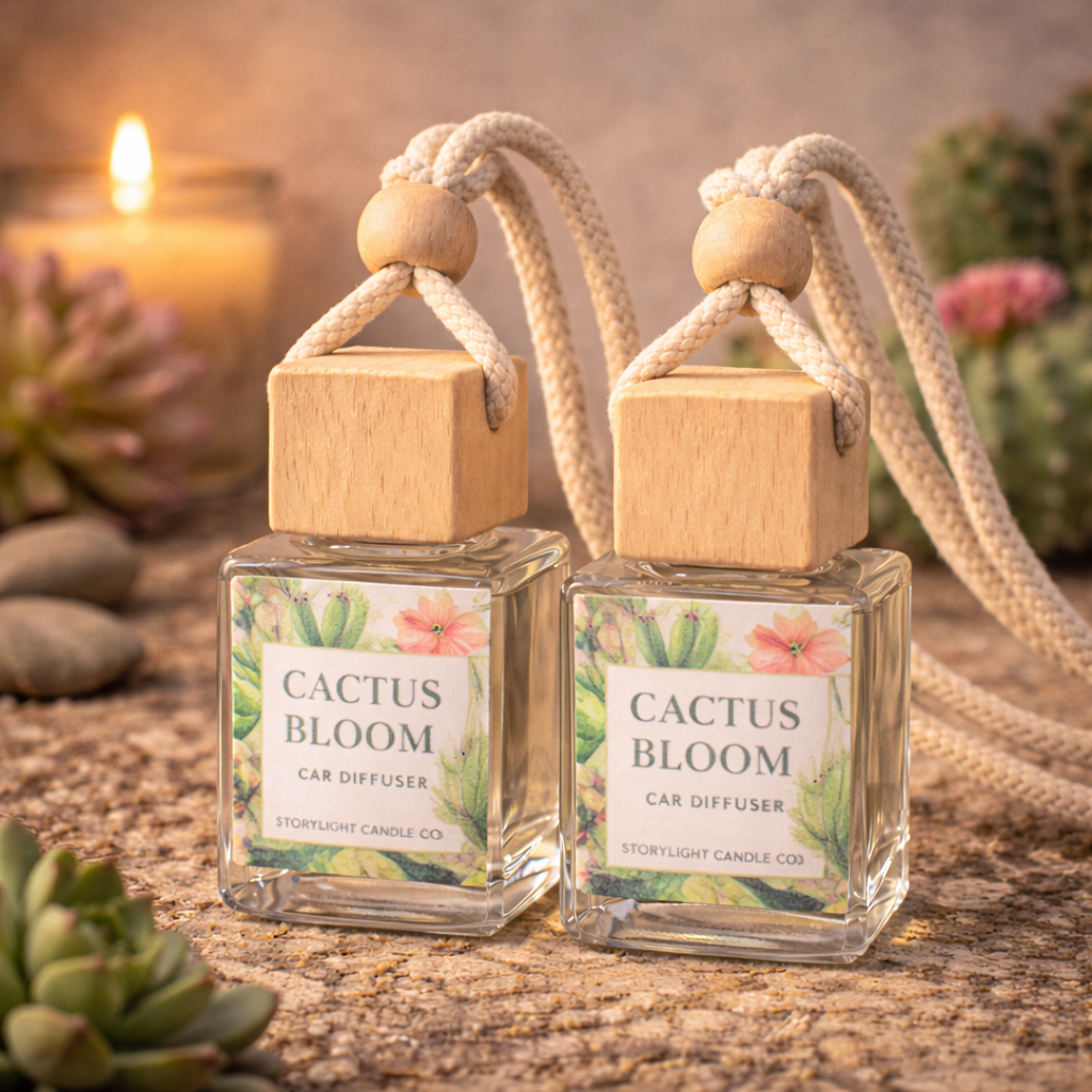 Cactus Bloom - .3 oz. - Premium Car Diffuser