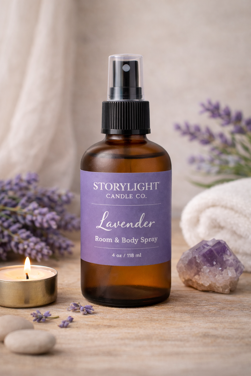 Lavender - 4oz. - Premium Room and Body Spray