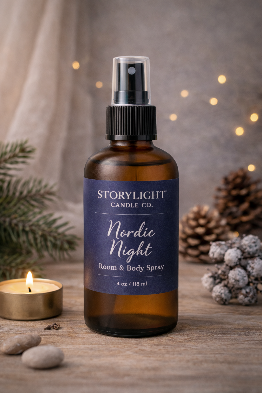 Nordic Night - 4oz. - Premium Room and Body Spray