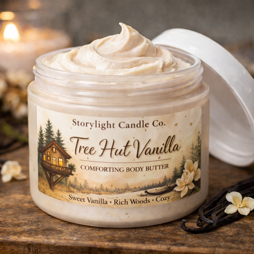 Tree Hut Vanilla - 4oz. - Premium Body Butter