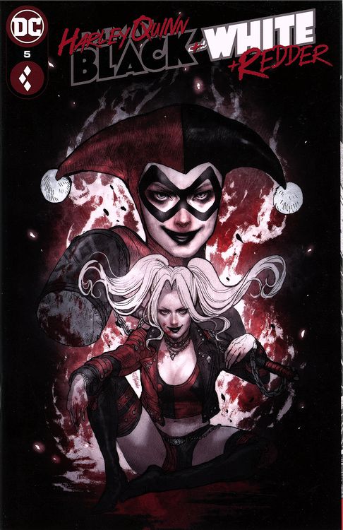 Harley Quinn: Black + White + Redder #5 A - A BLACK 3